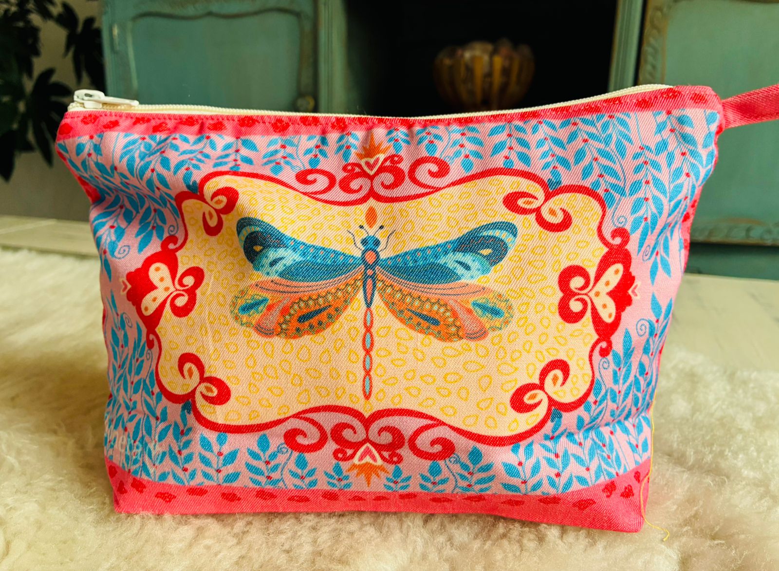 Estuche - Libélula - Rosa