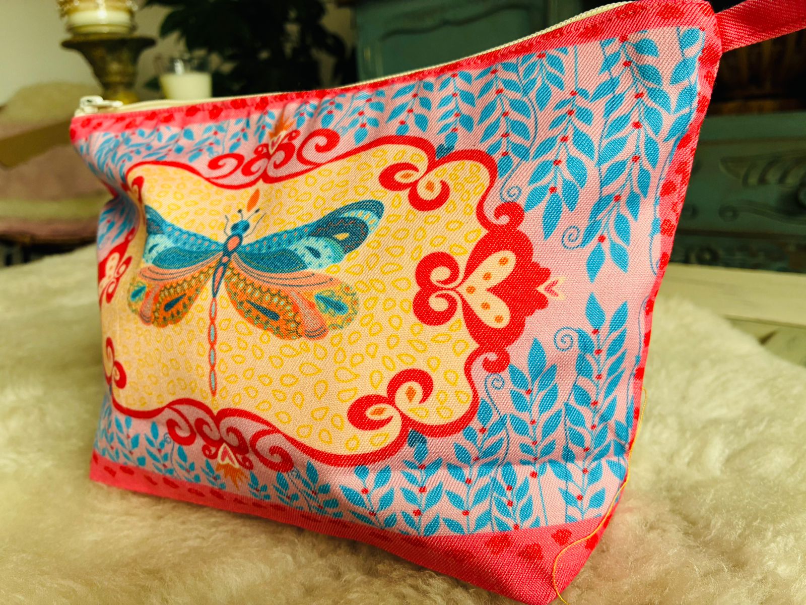 Estuche - Libélula - Rosa