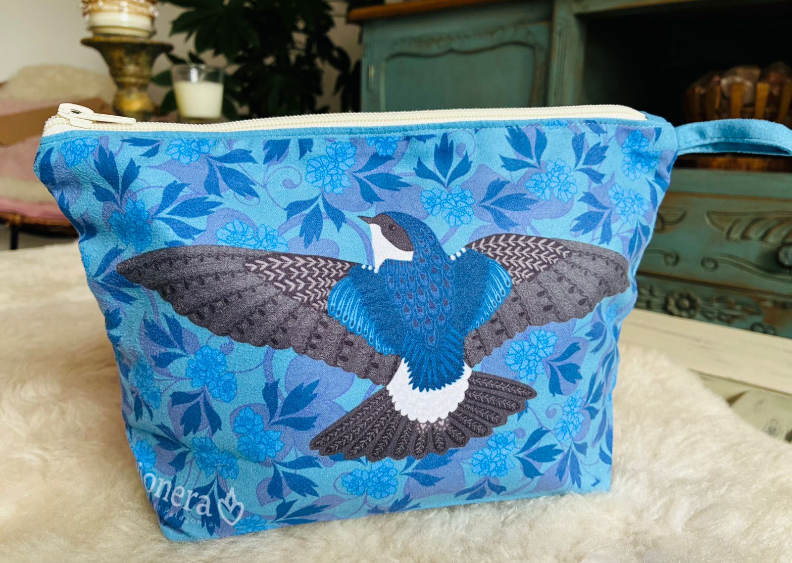 Estuche - Golondrina - Celeste