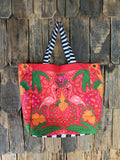 Tote bag - Flamencos (rojo)