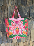 Tote bag - Flamencos (rosa)