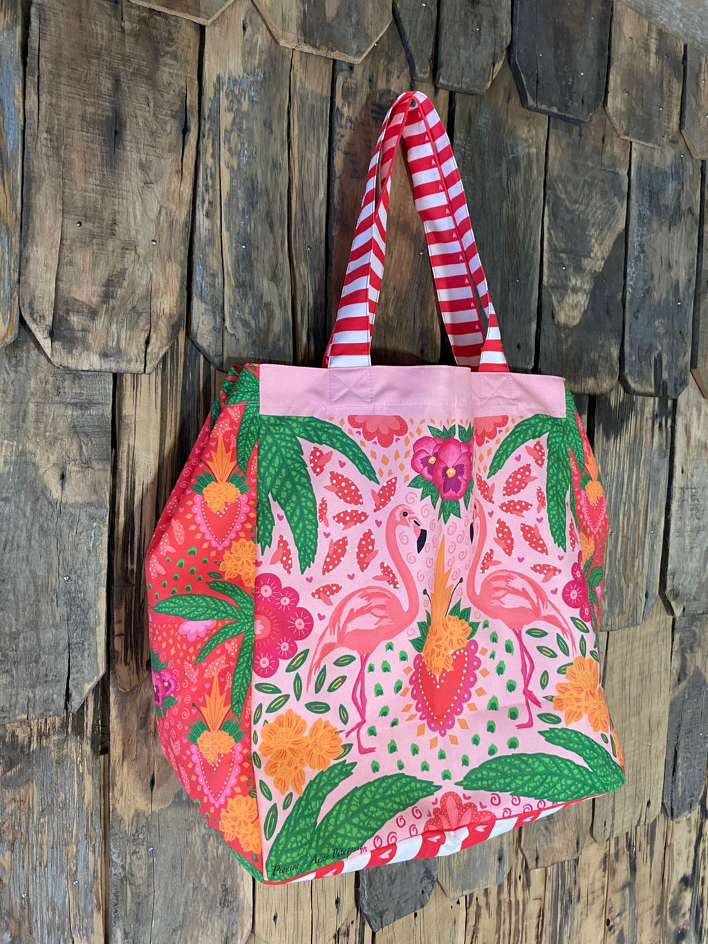 Tote bag - Flamencos (rosa)