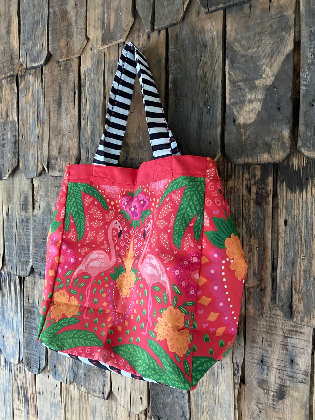 Tote bag - Flamencos (rojo)