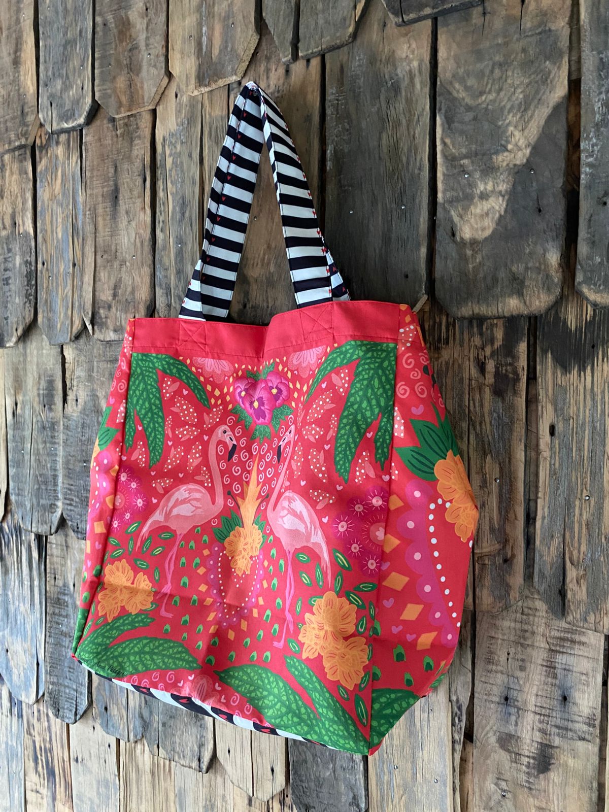 Tote bag - Flamencos (rojo)