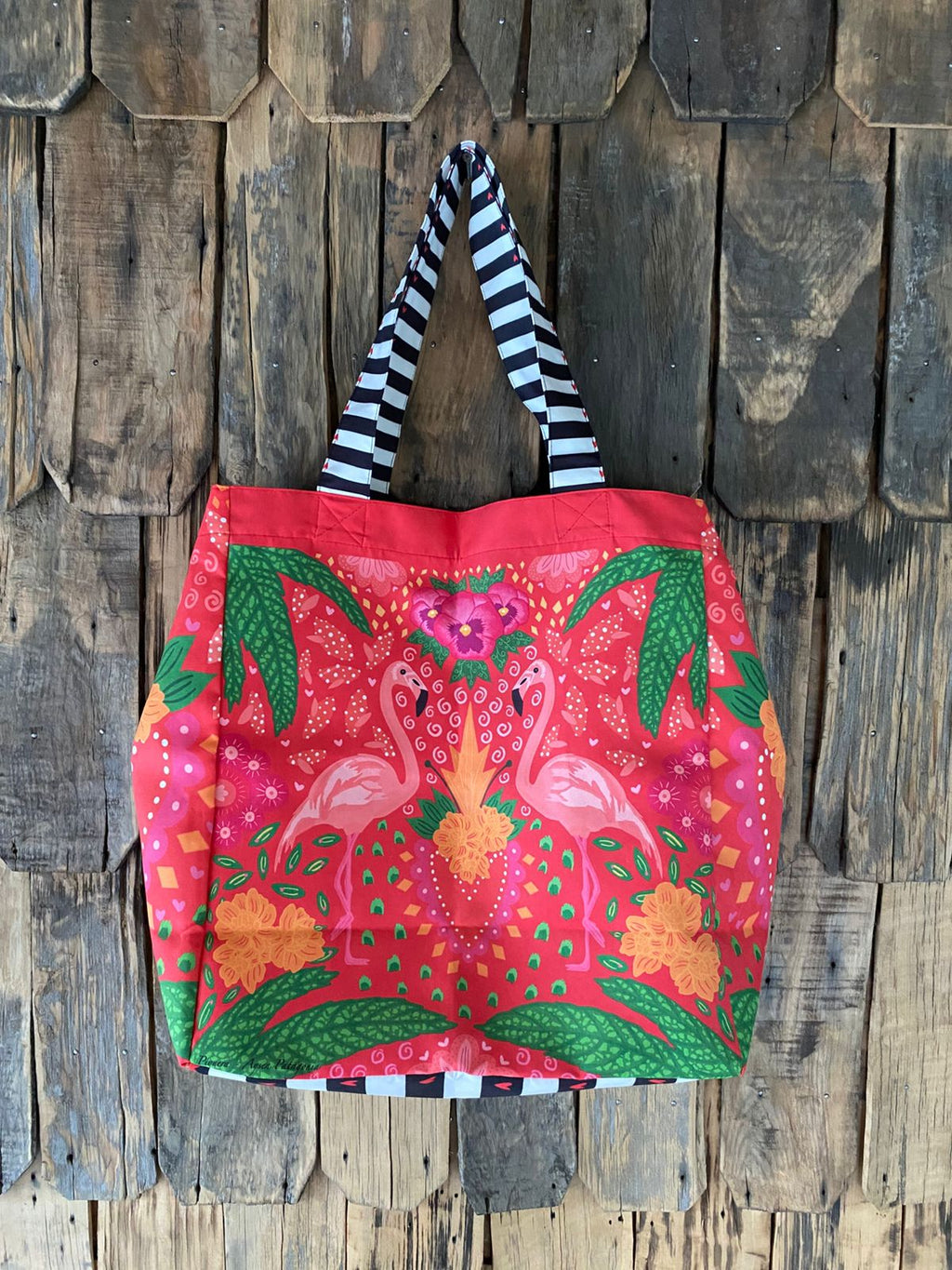 Tote bag - Flamencos (rojo)