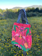 Tote bag - Flamencos (rojo)