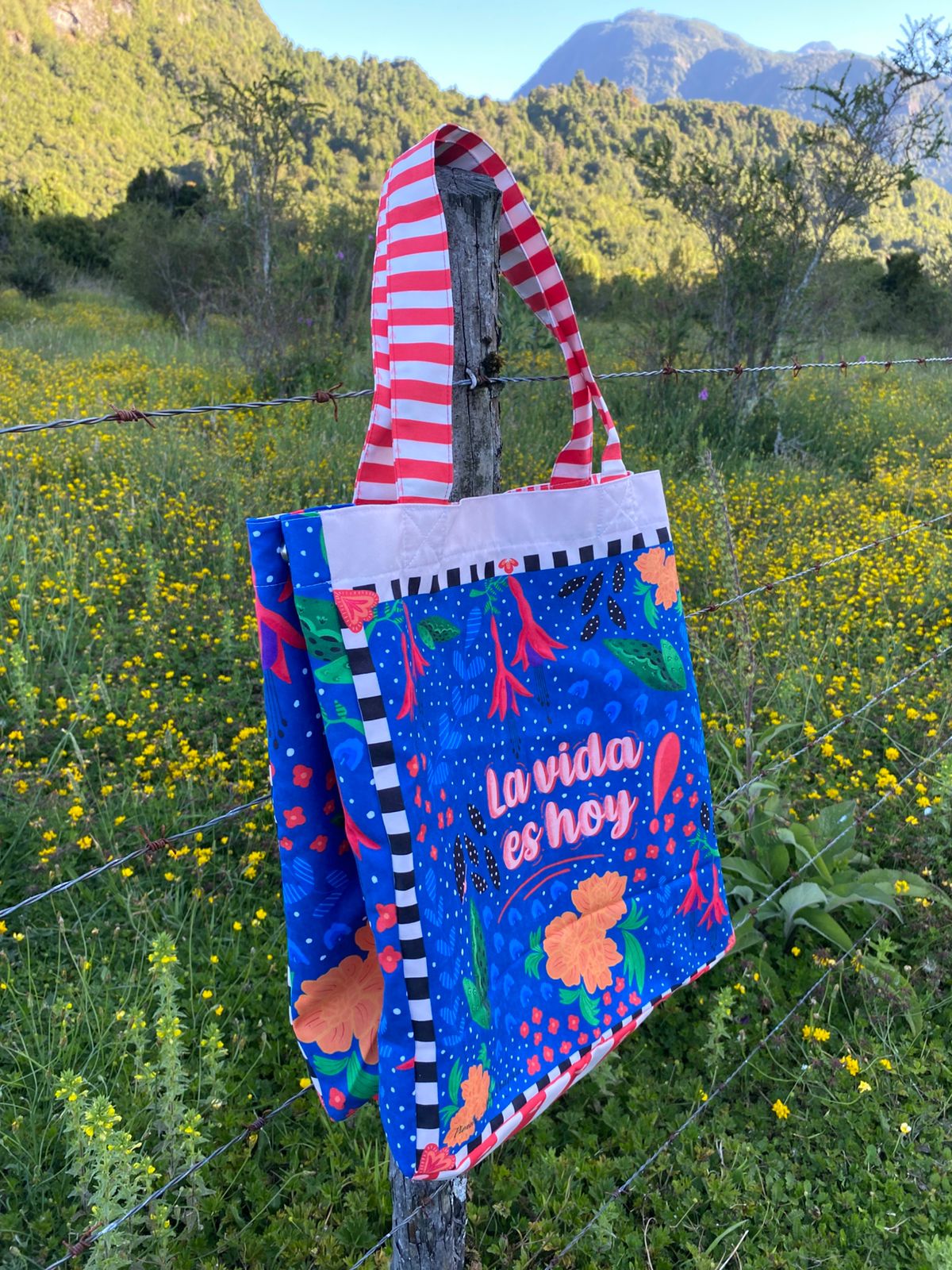 Tote bag - La vida es hoy
