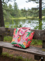 Tote bag - Flamencos (rosa)